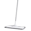 Plvwc Flat Mop - Self-Wringing Hands-Free Floor Mop - Ultra-Absorbent Microfiber Pad - 360-Degree Swivel Head for Hardwood, Tile & Laminate